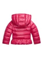 Little Girl's Perpetual Water-Resistant Down Jacket