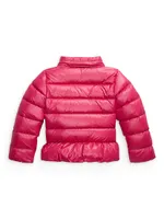 Little Girl's Perpetual Water-Resistant Down Jacket