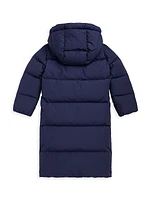 Little Girl's Momentum Water-Resistant Down Coat