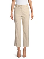 Marruca Cotton Straight-Leg Pants