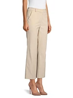 Marruca Cotton Straight-Leg Pants