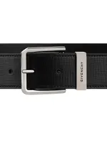 Plage Gentleman Belt 4G Classic Leather