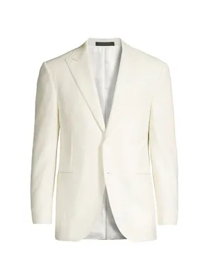 Wool Peak-Lapel Dinner Jacket