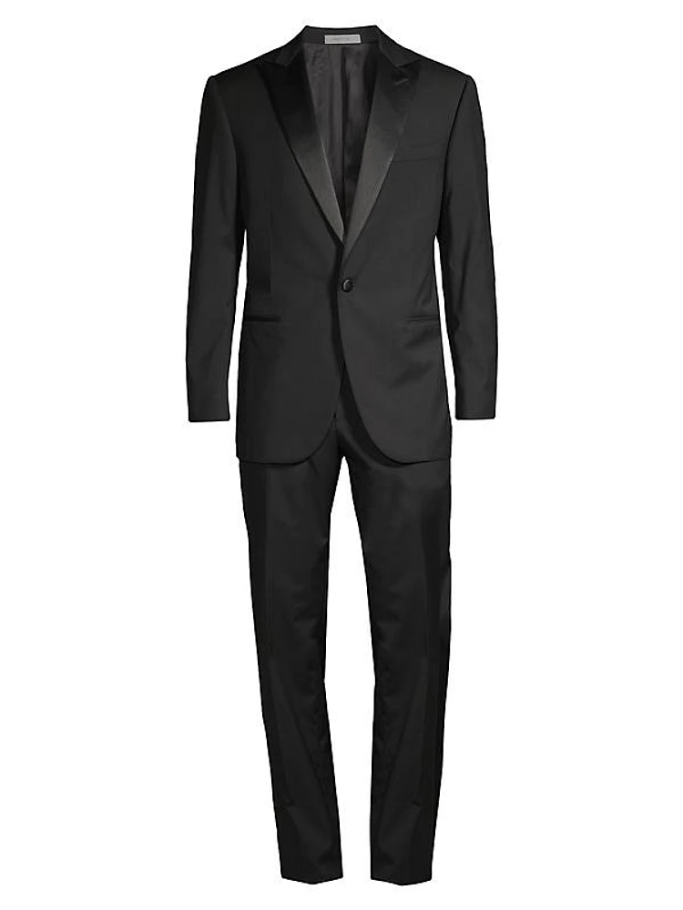 Wool One-Button Tuxedo