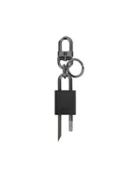 4G Padlock Keyring In Metal