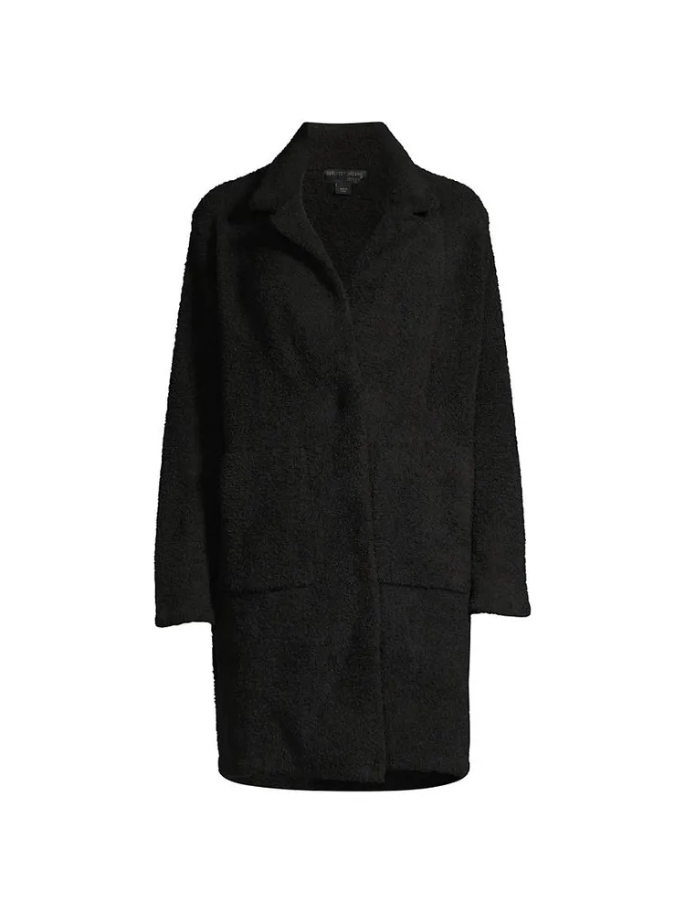 CozyChic Button-Front Coat