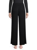 Malibu Ribbed Straight-Leg Pants