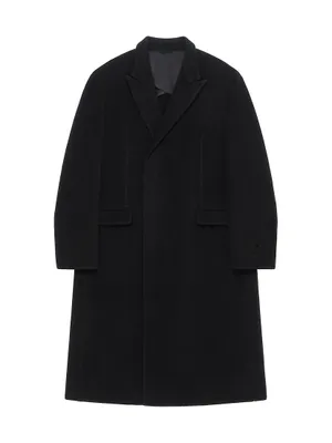 Long Coat Double Face Wool and Cashmere