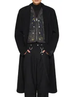 Long Coat Double Face Wool and Cashmere