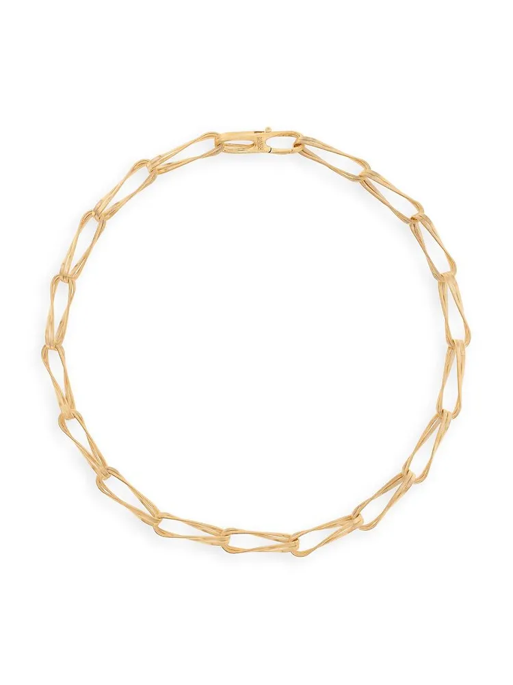 Marrakech Onde 18K Yellow Gold Double-Link Chain Necklace