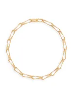 Marrakech Onde 18K Yellow Gold Double-Link Chain Necklace