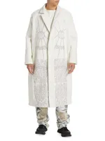 Blessed Wool-Blend Trench Coat