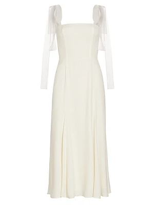 Kairo Crepe Midi-Dress