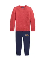 Little Boy's & Wool-Cashmere Sweater