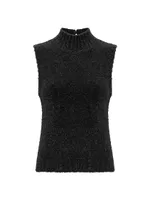 Georgia Shimmer Sleeveless Sweater