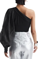 Renee One-Shoulder Blouse