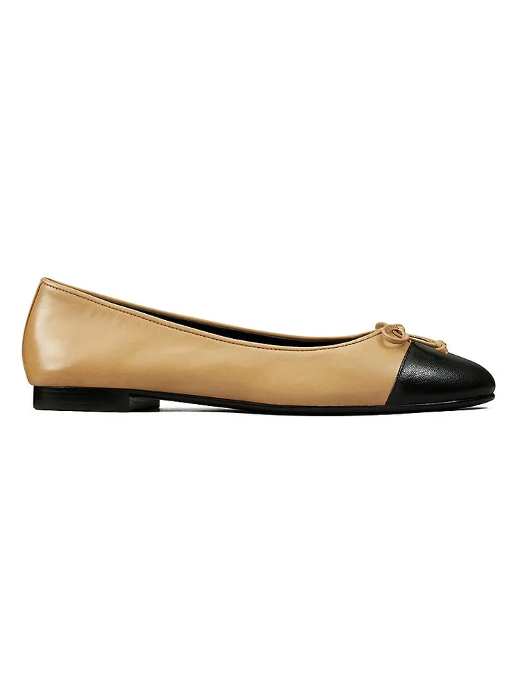 Cap Toe Ballet Flats