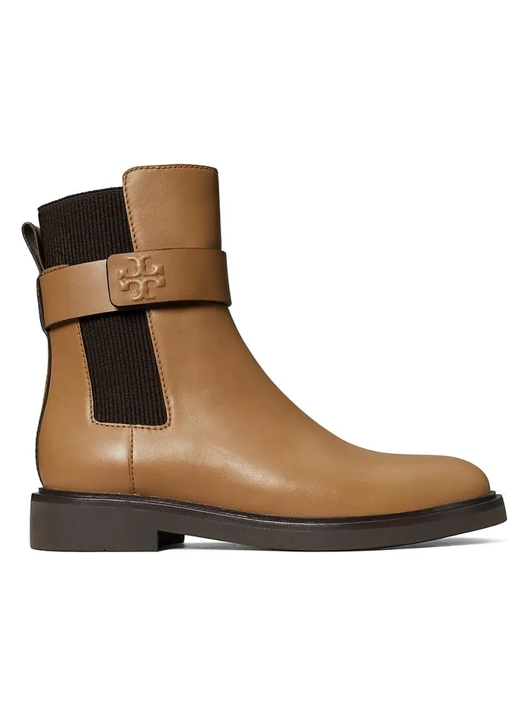 Double T Leather Chelsea Boots