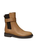 Double T Leather Chelsea Boots