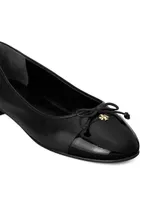 Cap Toe Ballet Flats