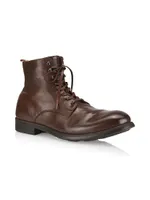 Chronicle Leather Lace-Up Boot