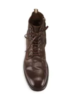 Chronicle Leather Lace-Up Boot