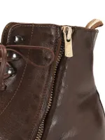 Chronicle Leather Lace-Up Boot