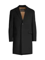 Sutton Wool Single-Breasted Coat