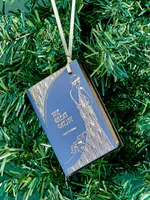 The Classics 4-Piece Leather Mini Book Ornaments Set