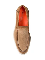 Slip-On Suede Loafers