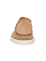 Slip-On Suede Loafers