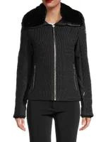 Montana Thindow Faux Fur-Trimmed Puffer Jacket