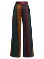 Hayes Silk Ombré Pants