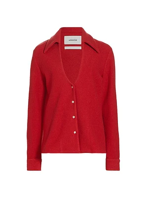 St. Elizabeth Wool-Blend Cardigan