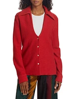 St. Elizabeth Wool-Blend Cardigan