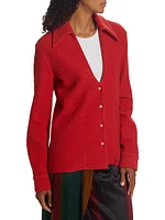 St. Elizabeth Wool-Blend Cardigan