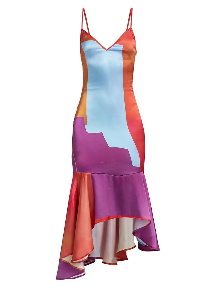 Prelude: Aama Tales Night Sky Midi-Dress