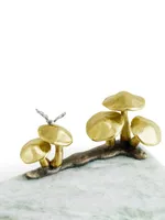 Mushroom Marble Cheeseboard & Spreader