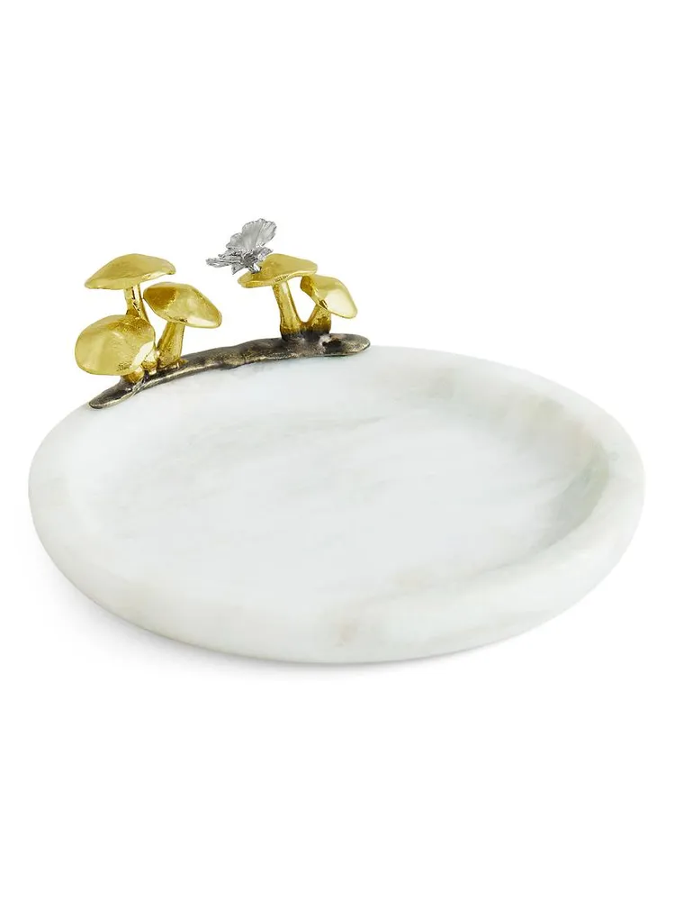 Mushroom Marble Trinket Dish