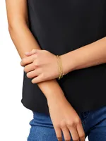 Unity Bundle 18K Gold & 0.45 TCW Diamond Bracelet