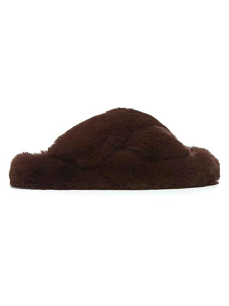 Biba Faux Fur Slippers