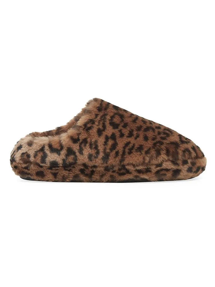 Misha Faux Fur Clogs