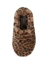 Misha Faux Fur Clogs