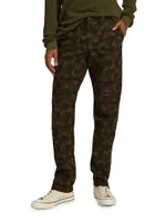 Reinforced-Knee Camouflage Work Pants