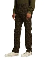 Reinforced-Knee Camouflage Work Pants