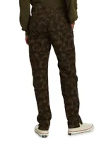 Reinforced-Knee Camouflage Work Pants