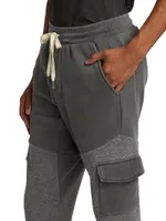 Reverse Leg-Drop Cargo Pants