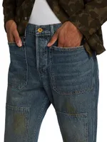 Utility Cotton Jeans