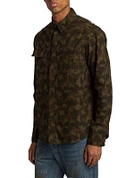 Camouflage Cotton Work Shirt