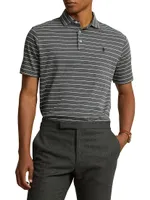 Interlock Striped Polo Shirt